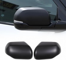 Door Rear View mirror cover Cap Compatible with Toyota Tundra 2022 matte black