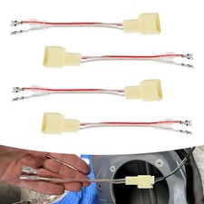 Car Door Speaker Wiring Harness Adapter, Waterproof Audio Adapter Plug Connec...