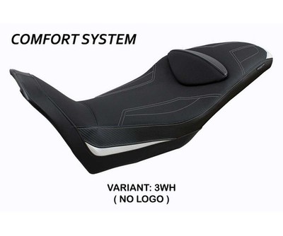 Sattelbezug Komplet Sitz Everett Comfort Wei WH TPZ Moto Guzzi V85 TT 2019 2026