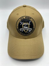 The Corps US Navy Talent Group Norhern Plains Beige Baseball Cap Hat One Size