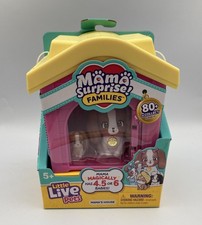 Little Live Pets Dog House SPANIEL FAMILY Play set Mama Surprise Families NIB