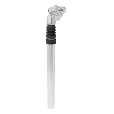 Kalloy Uno Suspension Seatpost 27.2x350mm 20mm Offset Silver SP-500 Free Shipper