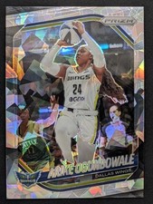 2025 Panini Prizm WNBA - Arike Ogunbowale #73 - Ice Prizm Dallas Wings