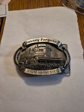 Massey Ferguson 1874/2000 Custom Harvesters Combine 1986 Belt Buckle Limited Edi