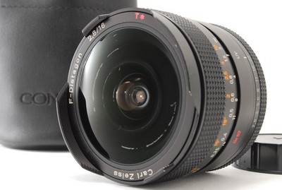  Near MINT  Contax Carl Zeiss F-Distagon T 16mm F/2.8 AEG Fisheye Objektiv JAPAN