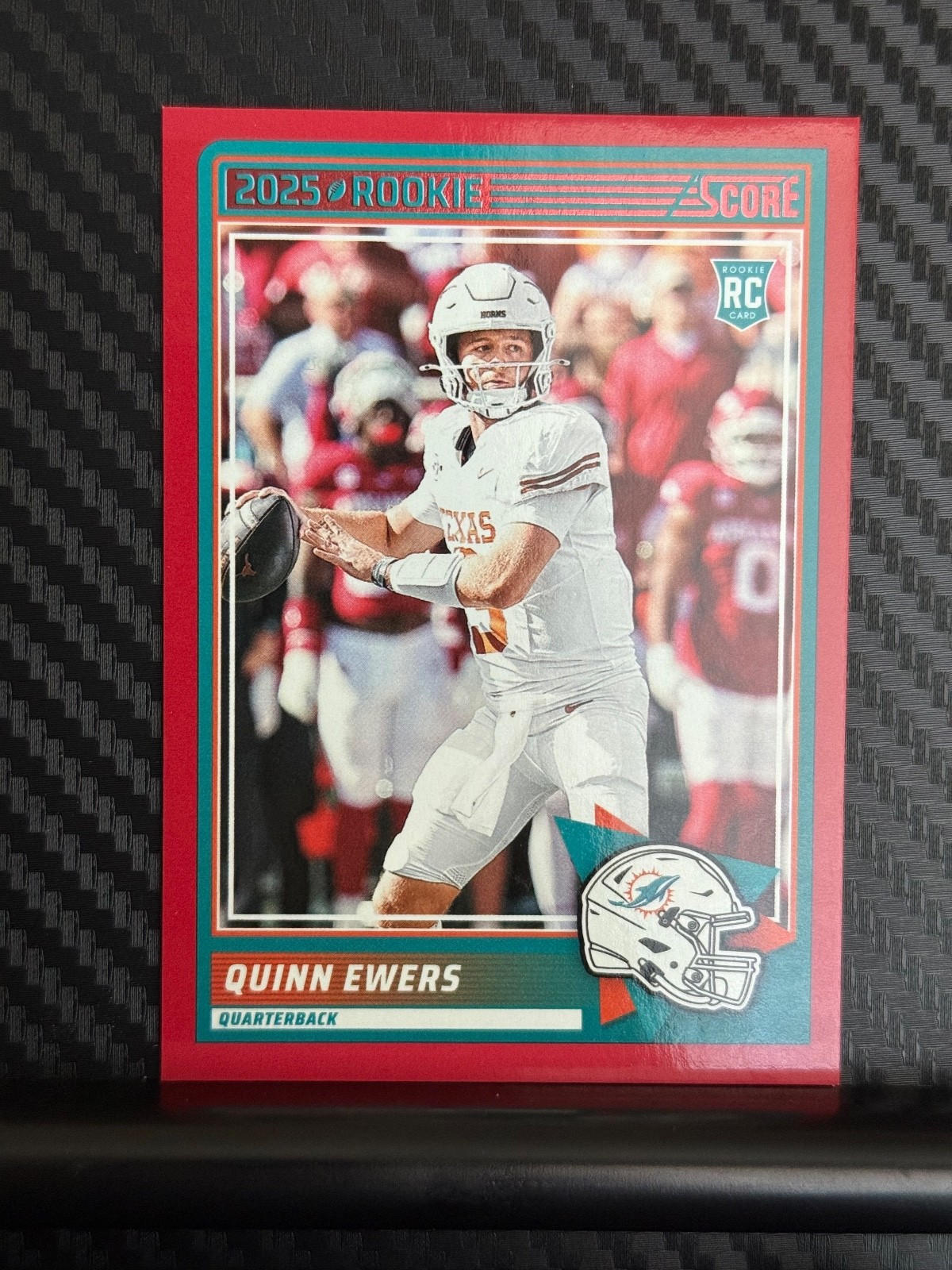 2025 Score - Rookies Quinn Ewers #75 Red (RC) DOLPHINS