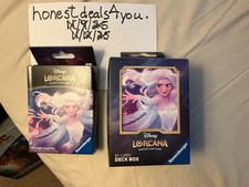 SALE Disney Lorcana Official Card Sleeves and Deck Boxes - Assorted Sale 