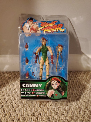 CAMMY - SOTA TOYS Street Fighter Round 2 6'' Action Figure 2005 Sota Toys NIP