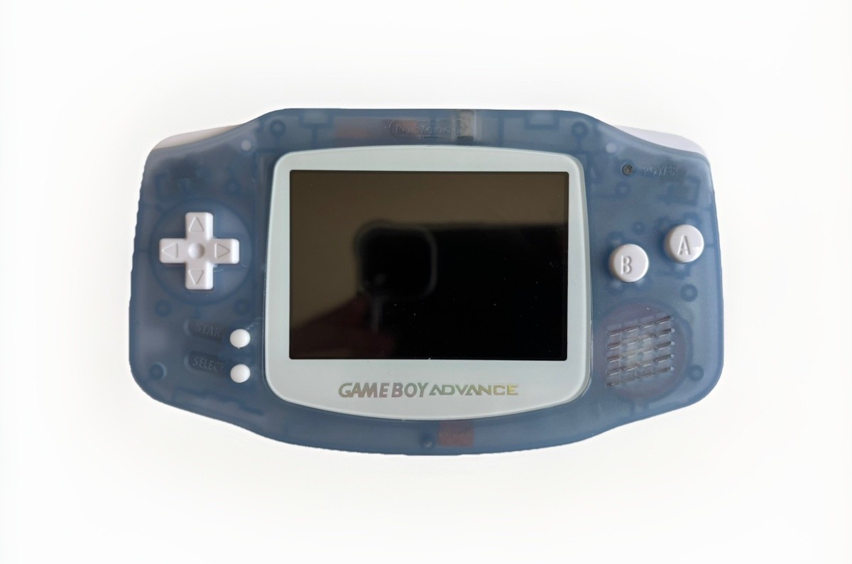 Gameboy Advance Custom Backlit IPS Mod Console - Glow in the Dark