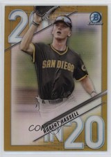 2020 Bowman Draft 20 in '20 Gold Refractor 36/50 Robert Hassell III 1ej4