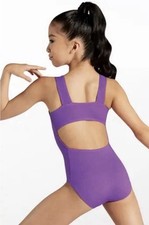 Balera MT10595 Wide Strap Camisole Leotard Size MA 8/10 Amethyst