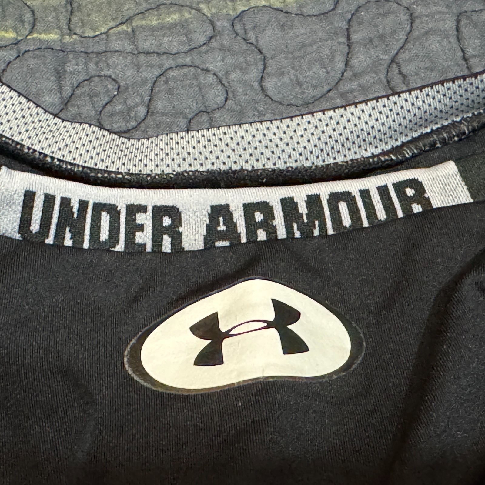 UNDER ARMOUR HeatGear Compression Sleeveless Tank Shirt, Black, Small image 8