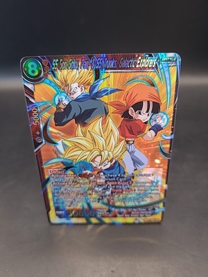 SS Son-Goku, Pan & SS Trunks, Galactic Explorers BT17-009 SR