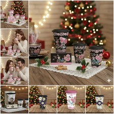 Big Ceramic Mug Set Large Coffee Mugs for Tea Espresso, Juice, Hot Drinks UK