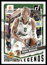 Mike Batiste 2023-24 Donruss EuroLeague #183 Panathinaikos AKTOR Athens