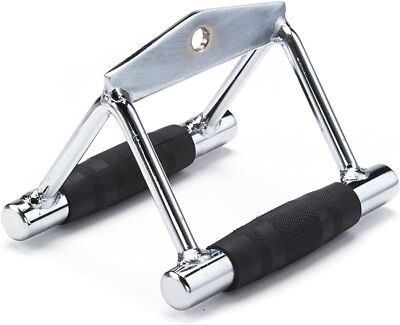 Lat Pulldown Attachments Close Grip Row Handle Workout Rubber