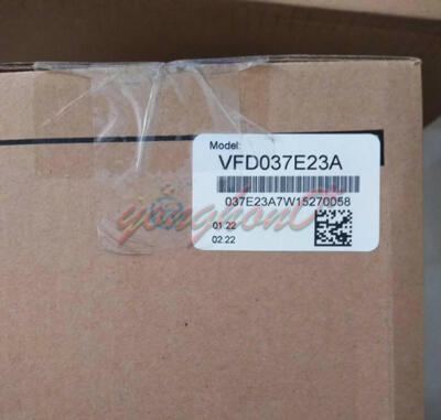 NEW DELTA VFD Inverter Frequency converter 3.7kw 5HP 3PHASE VFD037E23A