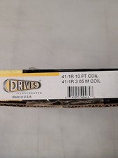 NEW - DRIVES INC 41-1R ROLLER CHAIN 10FT COIL - USA MADE