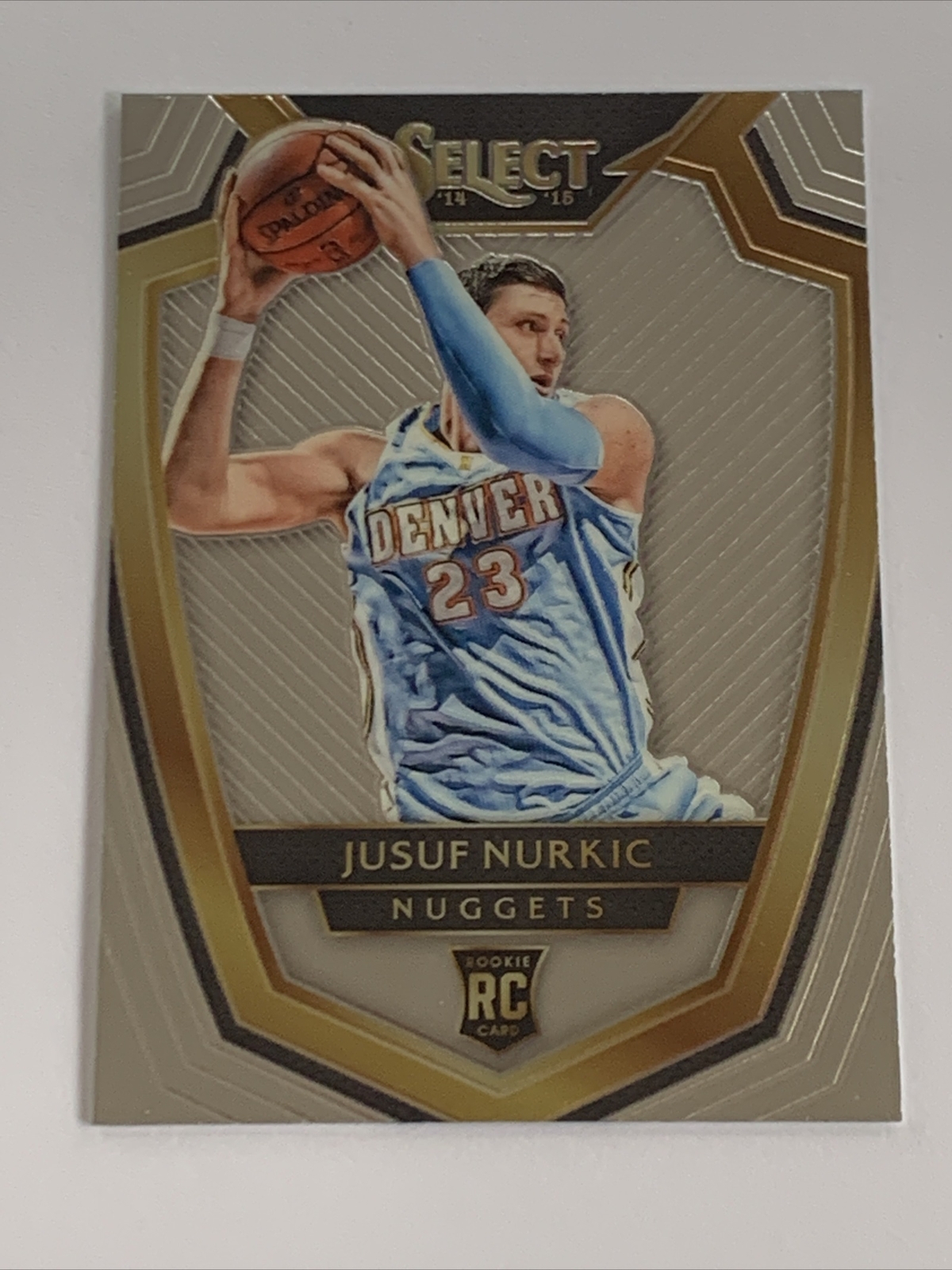 2014-15 Panini Select Jusuf Nurkic Rookie #186 Denver Nuggets RC Base