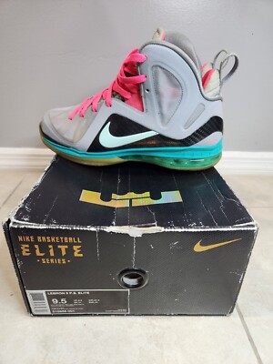 Nike Air LeBron 9 P.S. Elite South Beach Size 9.5 516958 001 | eBay