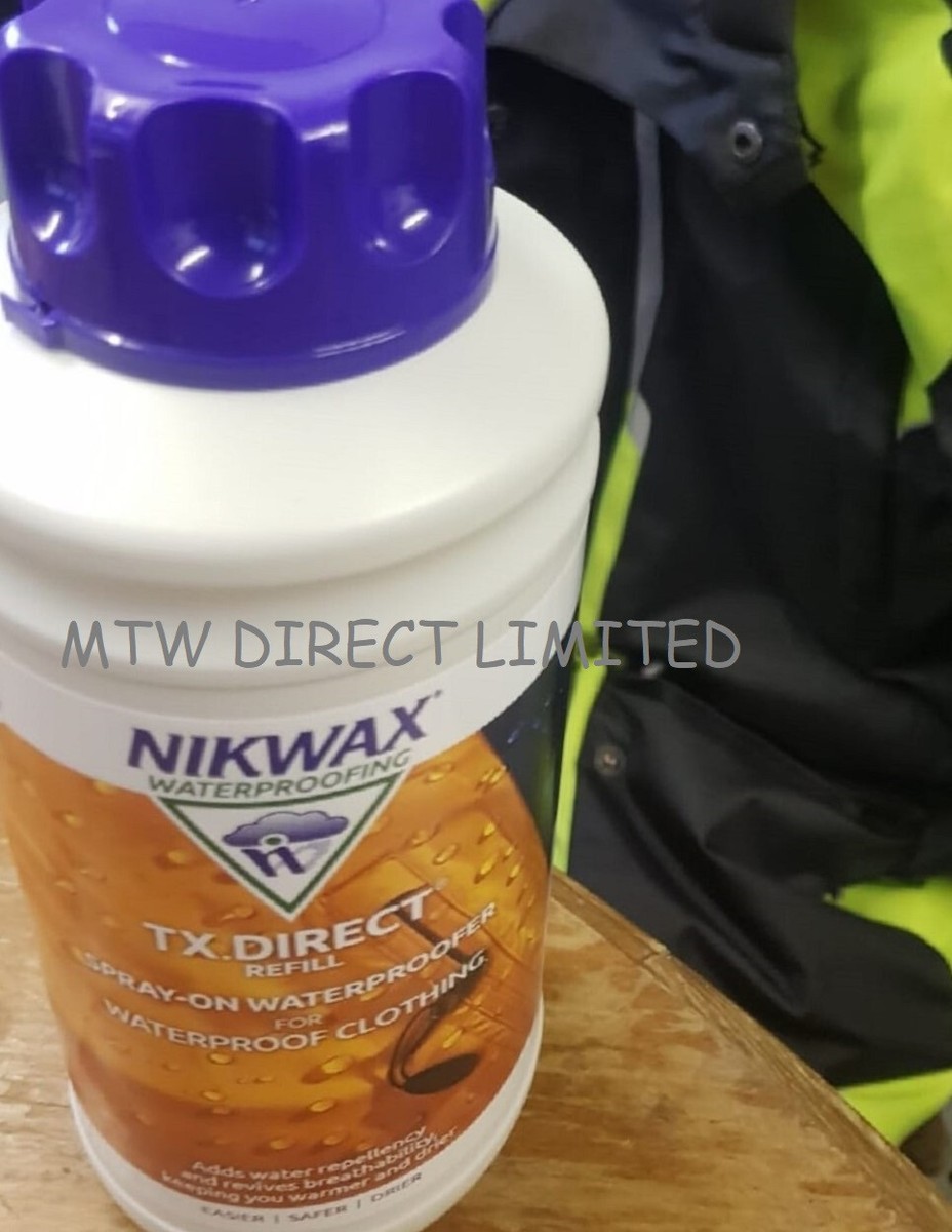 NIKWAX TX DIRECT LITRE SPRAY ON FOR WATERPROOFING GORE-TEX JACKETS