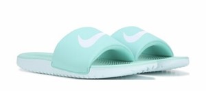 teal nike sandals