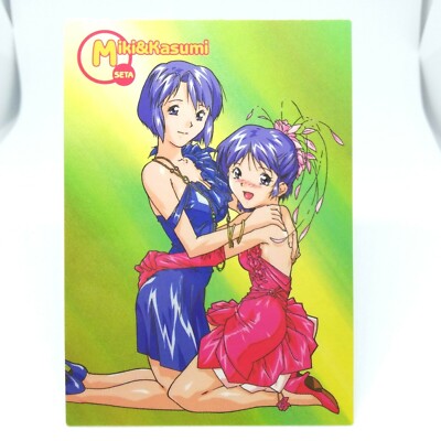 64 NIKI&KASUMI Super Real Mahjong SETA Gal's Island Trading Card 1999 JAPAN