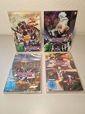 Bleach: Die Movies #1-#4 - Komplettset [4 DVDs] NEU