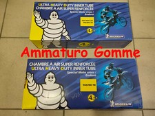 COPPIA CAMERA D'ARIA MICHELIN 90/90 21 + 140/80  150/70 18 UHD RINFORZATA CAMERE