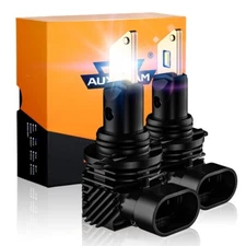 AUXBEAM 9006 LED Headlight Bulb Conversion Kit 6500K Low Beam White Super Bright
