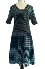M Missoni Knit Short Dress Short Sleeves Women  s Size 42 / US 6