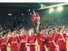 PETER BEARDSLEY AUTOGRAPH, LIVERPOOL FC, FOOTBALL