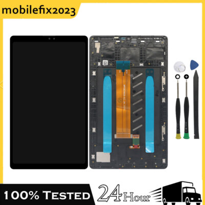For Samsung Tab A7 Lite LTE T225 T227U LCD Display Touch Screen Frame Digitizer