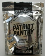 Patriot Pantry Buttermilk Pancake Mix, 10 Servings, 30 Year Shelf Life/Emergency