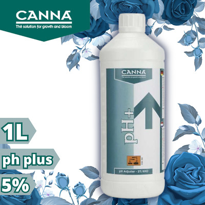 Canna pH plus 5% 1L Growbox ph UP Adjuster ph-Regulierer Wachstum Blüte
