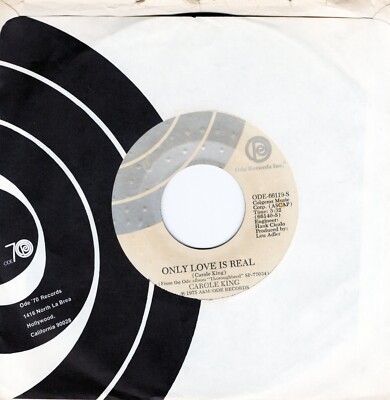 Carole King - Only Love Is Real / Still Here Thinking Of You 7'' 45