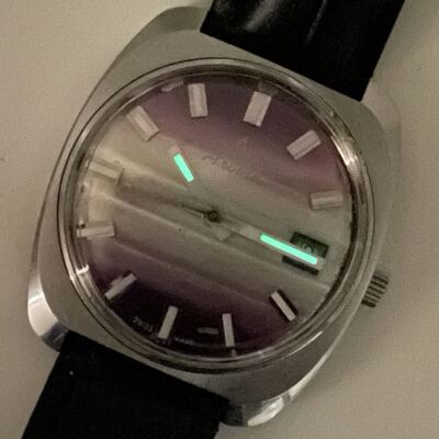 Aroma Analog Manual Men Wind Swiss Made 1601 Vintage 053839187 