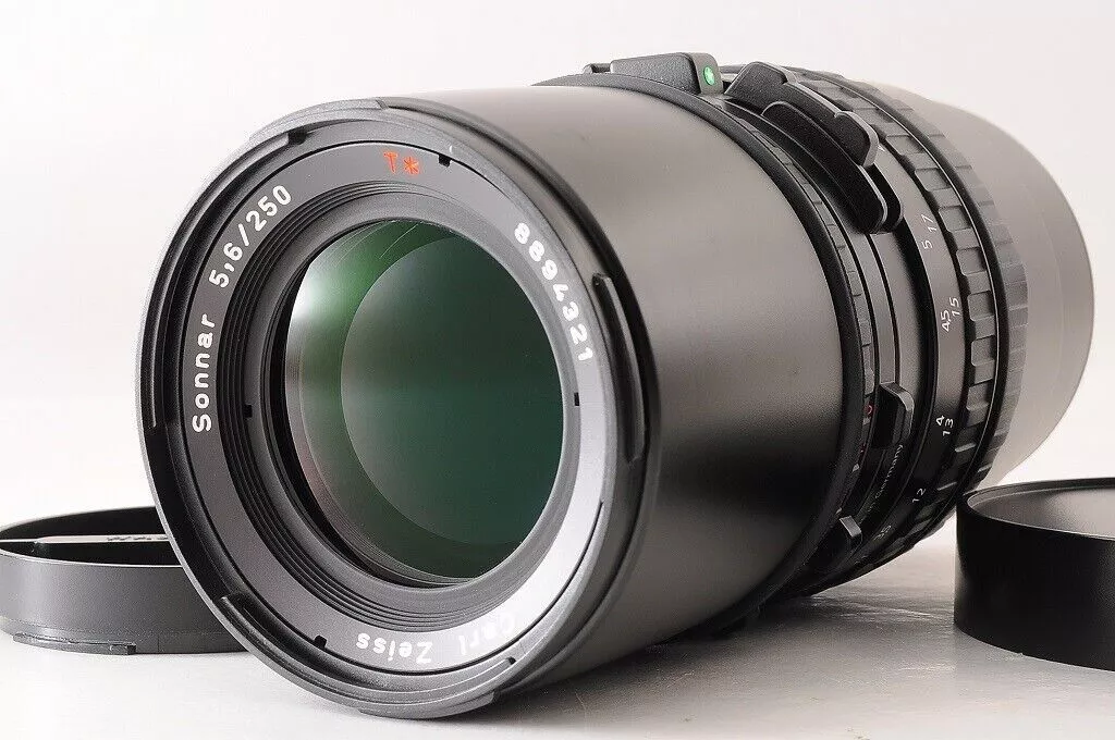 【TOP MINT】Hasselblad Zeiss Sonnar T* 250mm F/5.6 CFi MF Lens + Caps From...