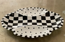 HAND PAINTED CANDY DISH SOAP DISH JEWELRY HOLDER ALICE IN WONDERLAND STYLE