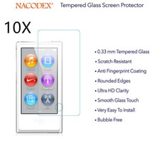 10x For Apple iPod Nano 7th/8th Premium HD Tempered Glass Screen Protector 0.3mm