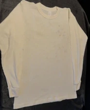 USGI LONG JOHNS TAN SAND MILITARY BASE LAYER THERMAL WARM LS SHIRT XXX LARGE