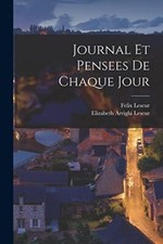 Leseur - Journal Et Pensees De Chaque Jour - New paperback or softback - X555z