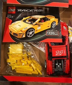 Lego racers ferrari f430 challenge 1:17 (8143) (INCOMPLETE)
