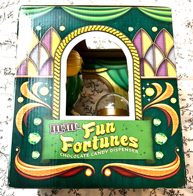 M&M's Madame Green Fun Fortunes Teller Candy Dispenser for sale