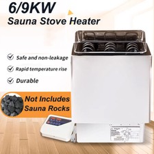 6kw9kw 220v Sauna Heater Stove Dry W External Controller Digital Max.460cu.ft 6kw9kw 220v Sauna Heater Stove Dry W External Controller Digital Max.460cu.ft