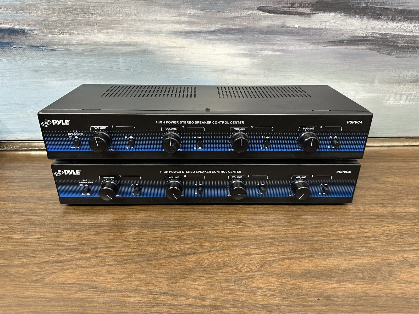 Pyle Pro (PSPVC4) 4-Channel High Power Stereo Speaker Control Center (price 1)