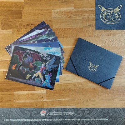 Pokémon 2011 Art Gallery Collection Clearfile Set Ken Sugimori Shiny Charizard