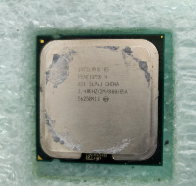7x Intel SL96J Pentium 4 3,2Ghz/2M/800/05A LGA 775 CPU (1 ist SL94W)