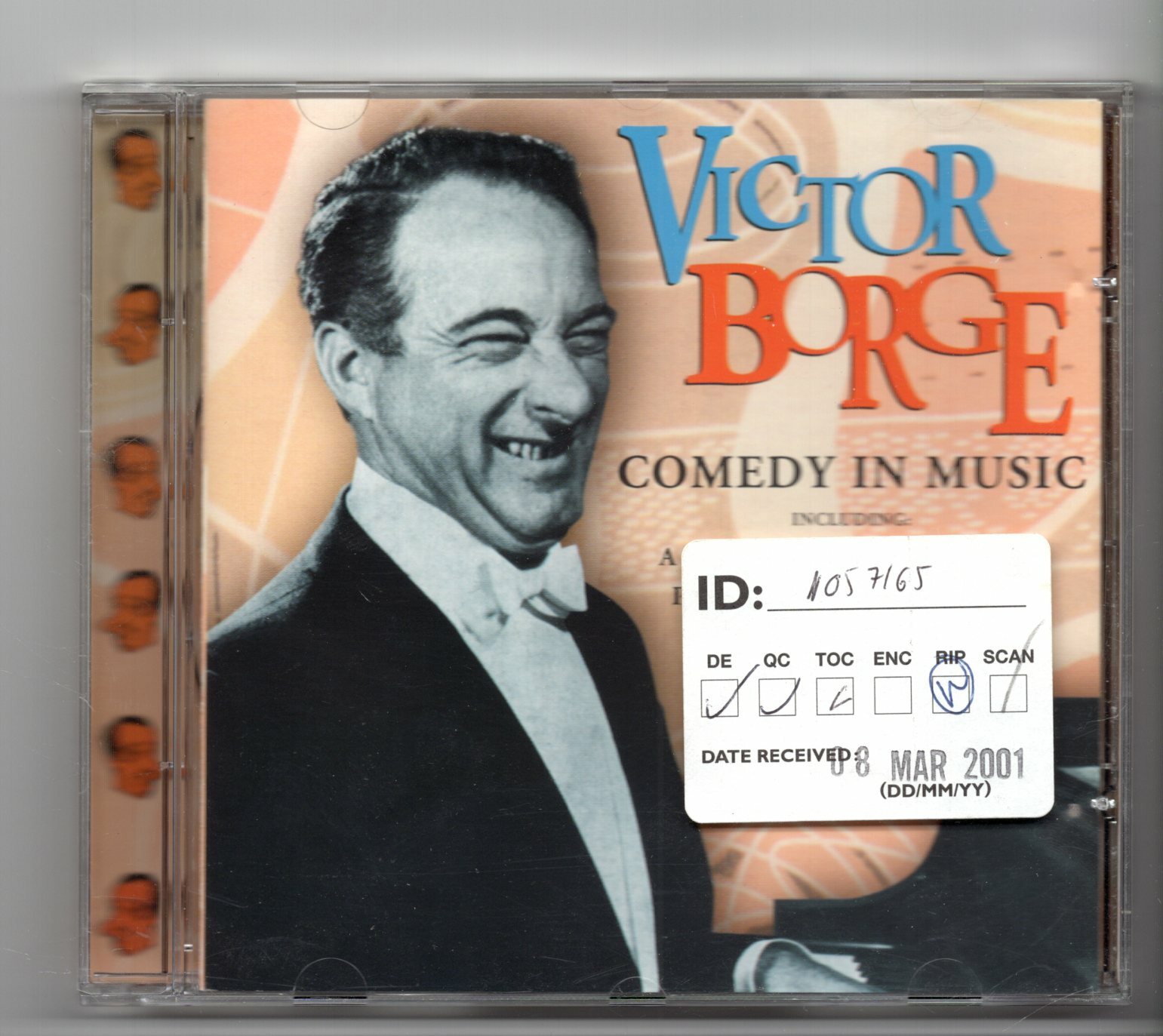 (JH544) Victor Borge, Comedy In Music - 2000 CD