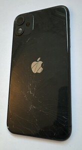 Original Apple iPhone 11 Gehäuse Rahmen Glasbruch Für Refurbisch Schwarz